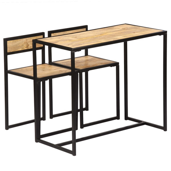 Essgruppe Giura (3-teilig, Mangoholz)