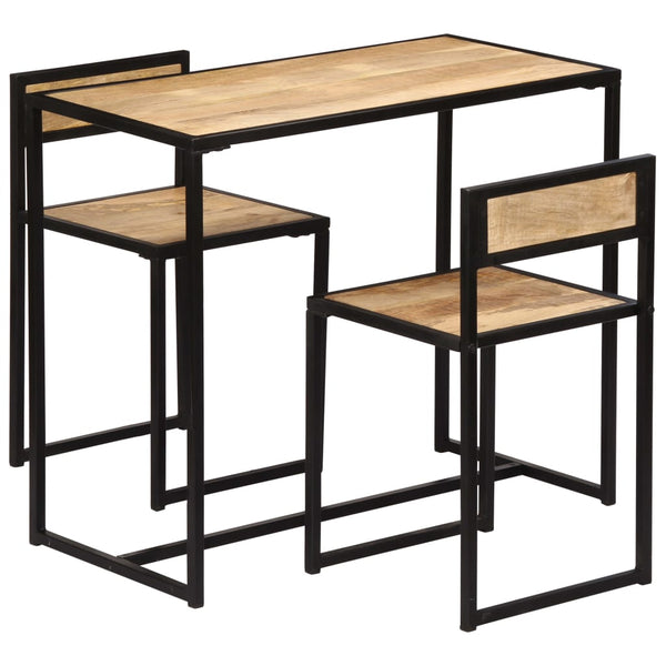 Essgruppe Giura (3-teilig, Mangoholz)