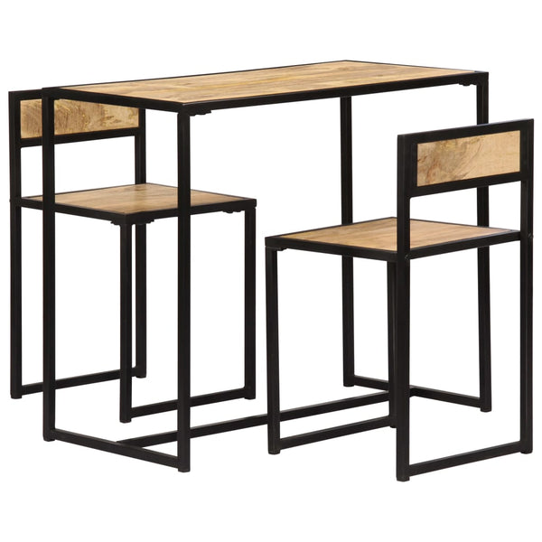Essgruppe Giura (3-teilig, Mangoholz)
