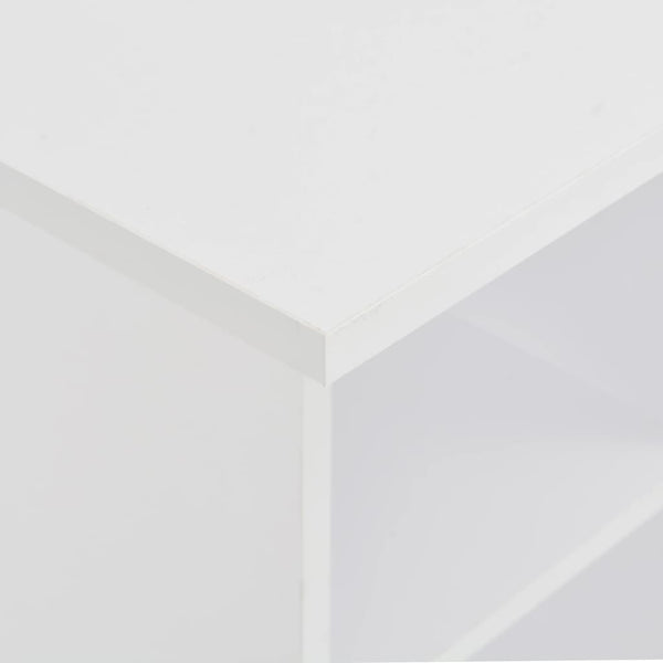Weißer Bartisch Rone 60x60x110cm