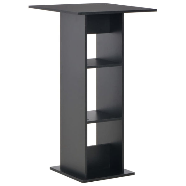 Stehtisch Rone Schwarz 60x60x110cm