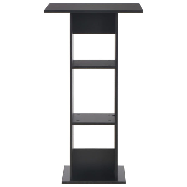 Stehtisch Rone Schwarz 60x60x110cm
