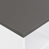 Bartisch Rone 60x60x110cm weiß und anthrazit