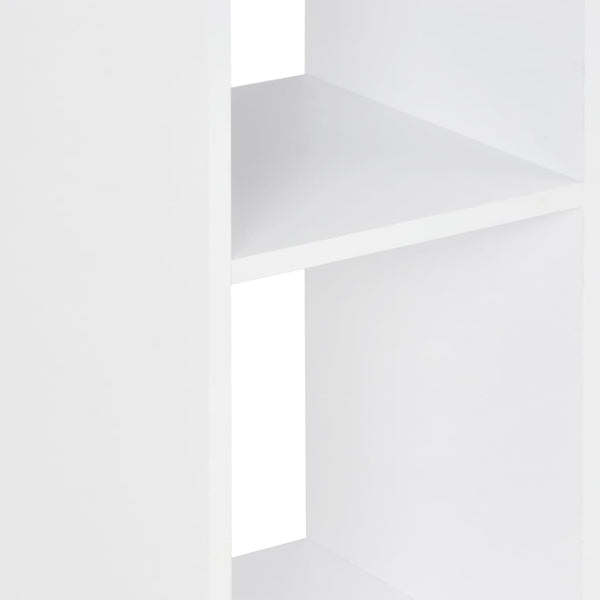 Bartisch Rone 60x60x110cm weiß und anthrazit