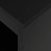 Schwarzer Bartisch mit Regal Sande 110x50x103cm