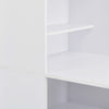 Bartisch Dinelu mit Schrank, weiß 115x59x200cm