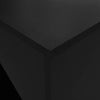 Stehtisch mit Schrank Dinelu schwarz 115x59x200cm