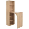 Eichen-Bartresen mit Schrank Dinelu 115x59x200cm