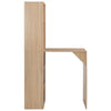 Eichen-Bartresen mit Schrank Dinelu 115x59x200cm