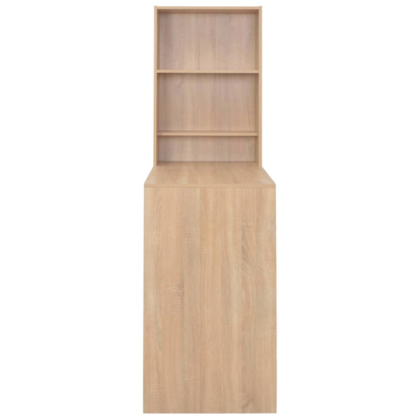 Eichen-Bartresen mit Schrank Dinelu 115x59x200cm