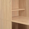 Eichen-Bartresen mit Schrank Dinelu 115x59x200cm