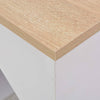 Weißer Dinelu Bartisch mit Schrank 115x59x200cm