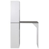 Dinelu Bartisch mit Schrank, weiß, 115x59x200cm