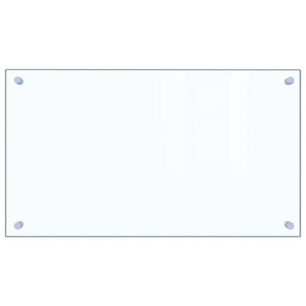Transparenter Küchenspritzschutz Ikovics 70x40cm (Hartglas)