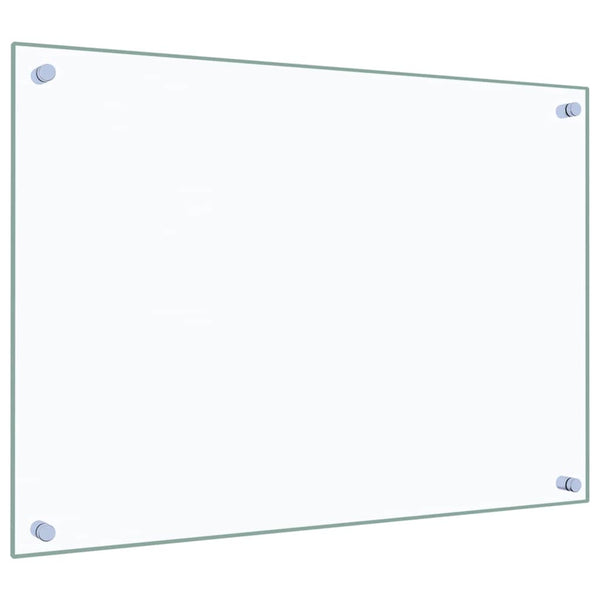 Transparenter Küchenspritzschutz Ikovics 70x50cm (Hartglas)