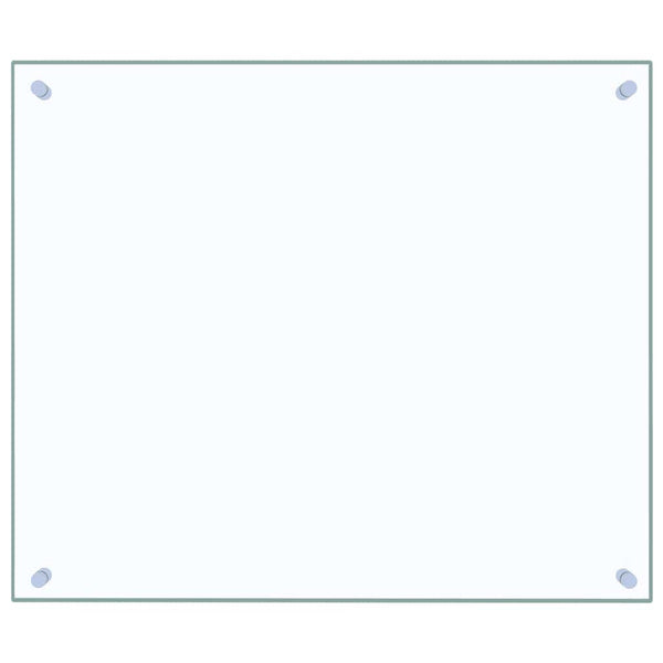 Transparenter Küchenspritzschutz Ikovics 70x60cm (Gehärtetes Glas)
