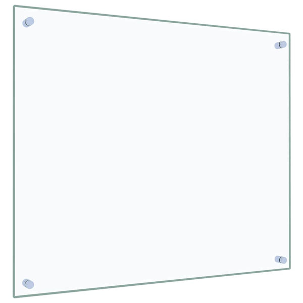 Transparenter Küchenspritzschutz Ikovics 70x60cm (Gehärtetes Glas)