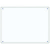 Spritzschutz Ikovics 80x60cm, transparent (ESG-Glas)
