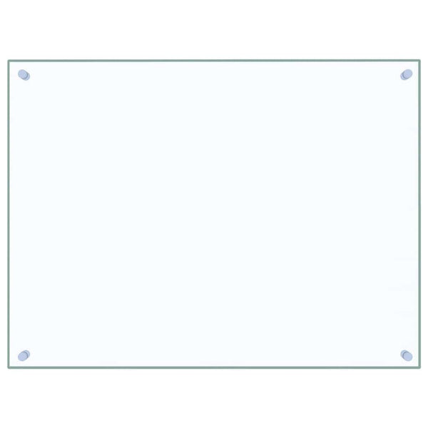 Spritzschutz Ikovics 80x60cm, transparent (ESG-Glas)