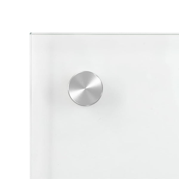 Spritzschutz Ikovics 80x60cm, transparent (ESG-Glas)