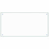 Transparenter Küchenspritzschutz Ikovics 100x50cm (ESG-Glas)