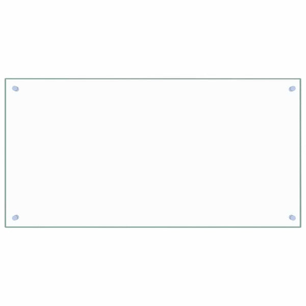 Transparenter Küchenspritzschutz Ikovics 100x50cm (ESG-Glas)