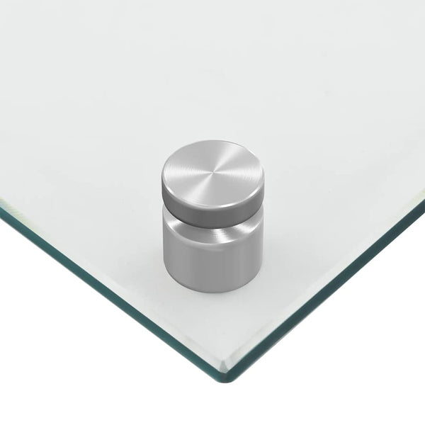 Transparenter Küchenspritzschutz Ikovics 100x50cm (ESG-Glas)