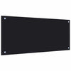 Spritzschutz Glas Ikovics 90x40cm schwarz (ESG)