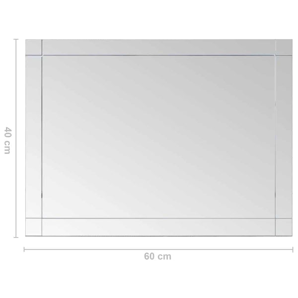 Wandspiegel Hildregunde 60x40cm (Glas)