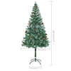 Künstlicher Weihnachtsbaum Nevruz 180cm (mit Zapfen)