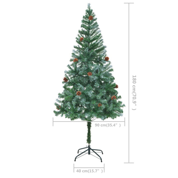 Künstlicher Weihnachtsbaum Nevruz 180cm (mit Zapfen)