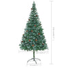 Künstlicher Weihnachtsbaum Nevruz 210cm (mit Zapfen)