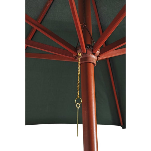 Grüner Sonnenschirm Cozenia 258cm