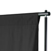 Fotohintergrundsystem 600x300 cm Schwarz