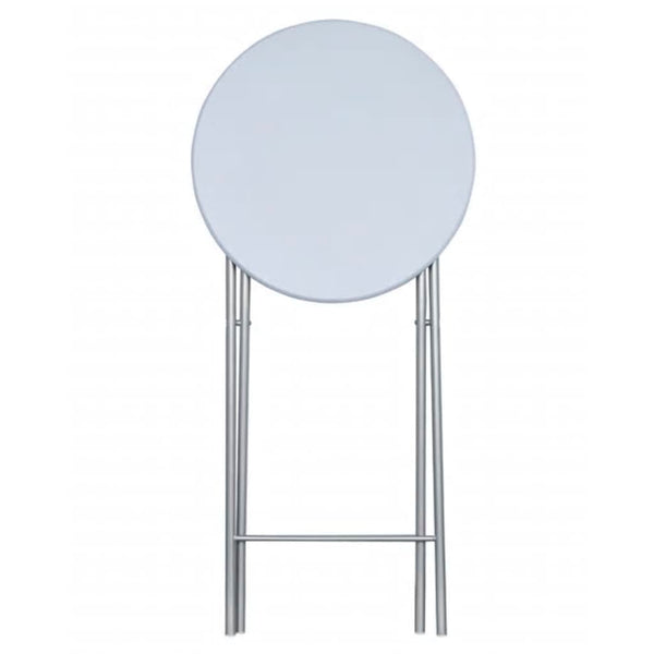 Weiße Bartische Boja (4 Stück MDF-Tischplatte)