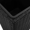 Schwarze Hochbeete von Taub (3 Stück Polyrattan)