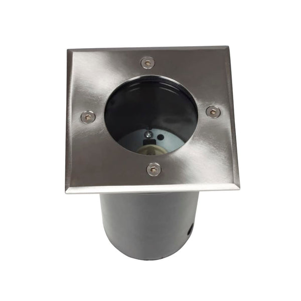 Bodeneinbauleuchten Daryle (12er-Set quadratisch)