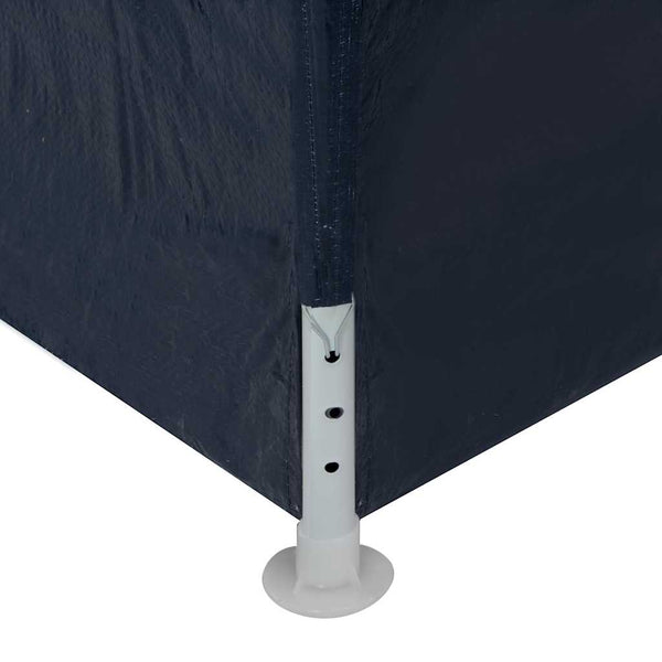 Blaues Partyzelt Dam 3x9 m