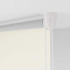 Naturweißer Verdunkelungsrollladen Alfredsson 100x230cm