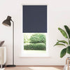 Meerblauer Verdunkelungsrollladen Alfredsson 100x230cm