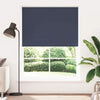 Meerblauer Verdunkelungsrollladen Alfredsson 140x230cm