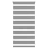 Graues Zebra-Rollo Seusen 40x100cm