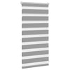 Graues Zebra-Rollo Seusen 40x100cm