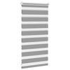 Graues Zebra-Rollo Seusen 40x100cm