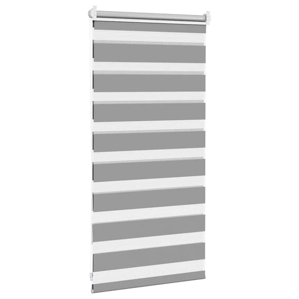 Graues Zebra-Rollo Seusen 40x100cm