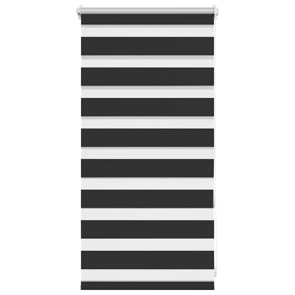 Schwarzes Zebra-Rollo Seusen 40x100cm