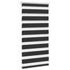 Schwarzes Zebra-Rollo Seusen 40x100cm
