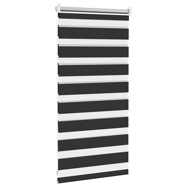 Schwarzes Zebra-Rollo Seusen 40x100cm