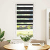 Schwarzes Zebra-Rollo Seusen 40x100cm