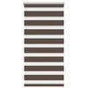 Kaffee-braunes Zebra Rollo Seusen 60x120cm